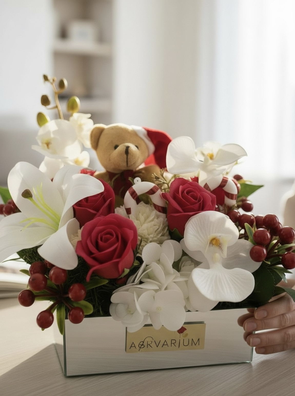 Locrist Yılbaşı Orkideli Aranjman