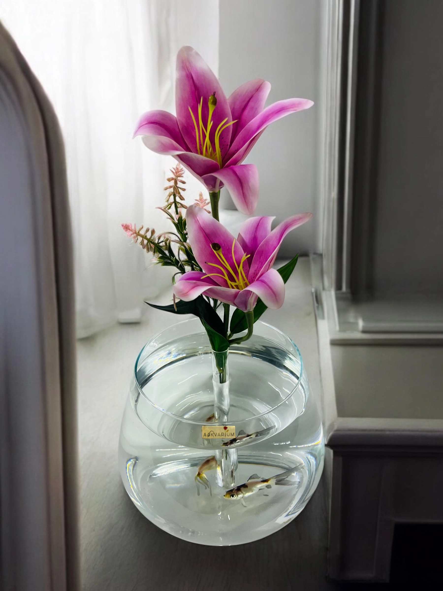 Pembe Lilyum Fanus