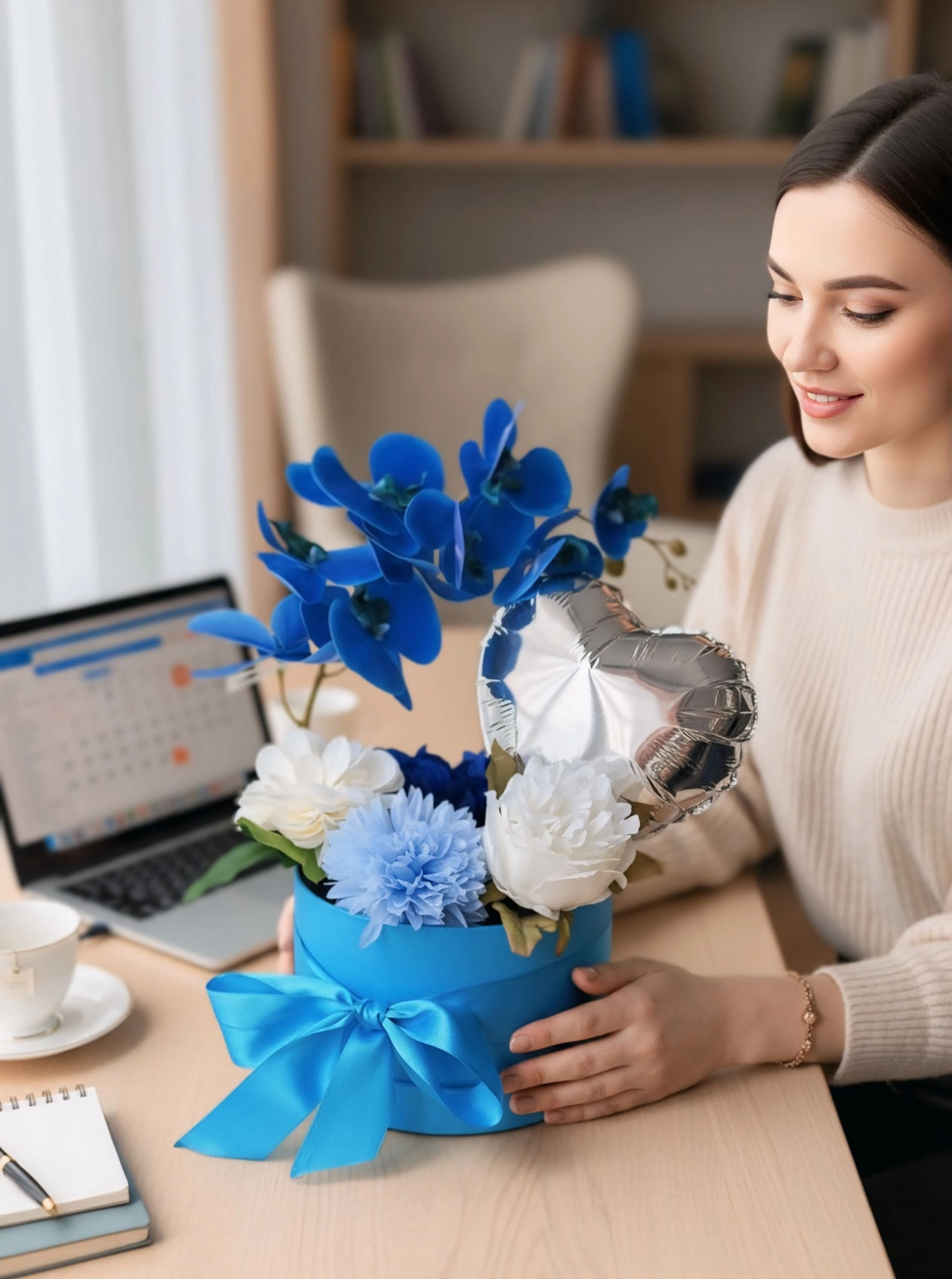 Karışık Orkide Kutusu