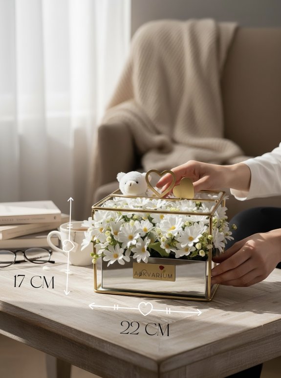 Papatya Aranjmanlı Özel Tasarım