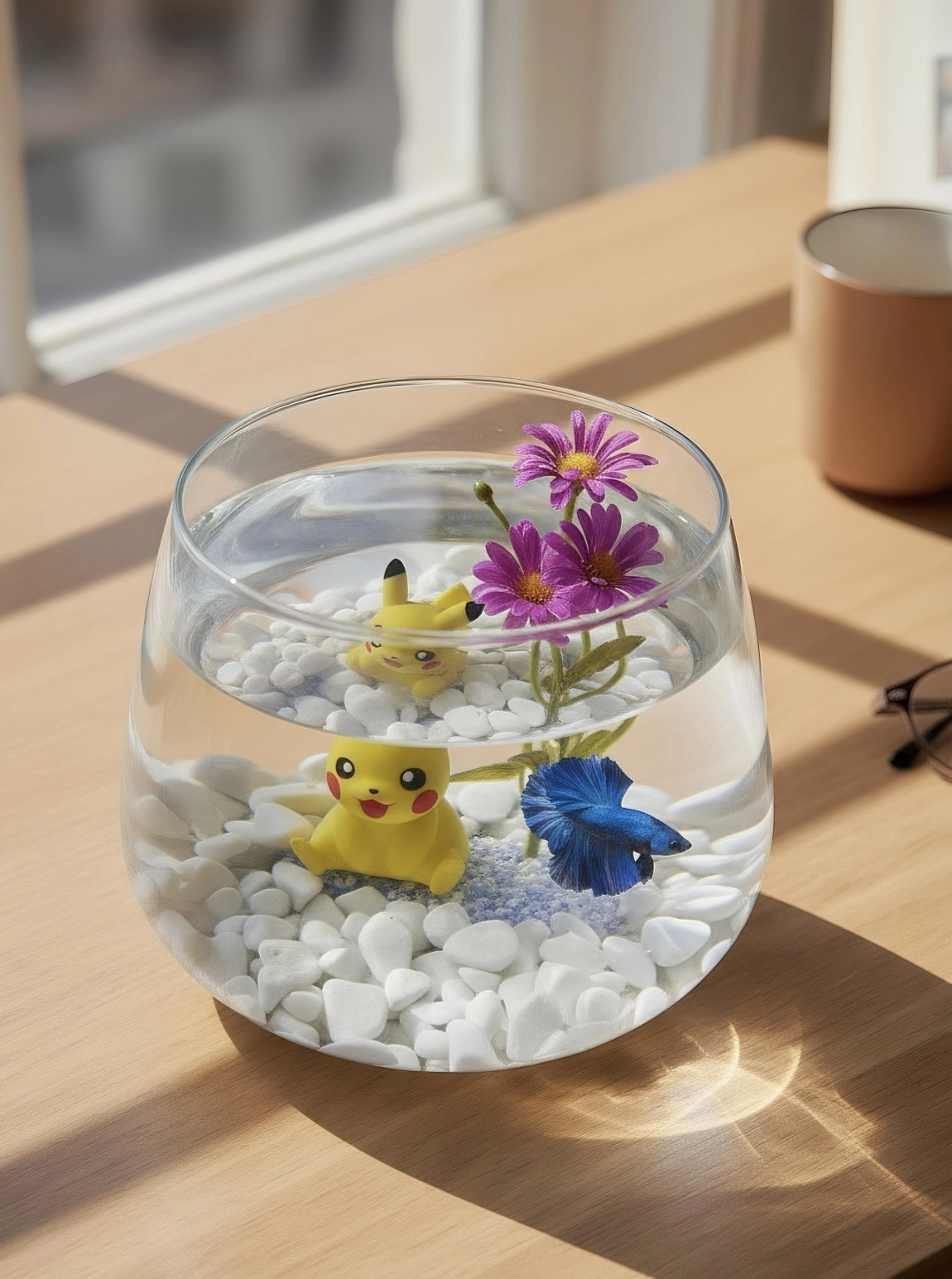 Pikapi Cam Fanus Akvaryum